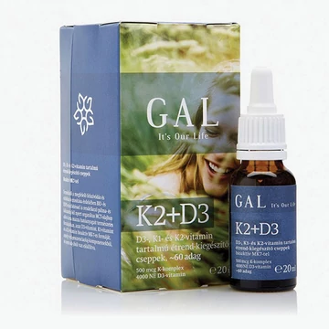 GAL K2+D3 vitamin cseppek 20ml