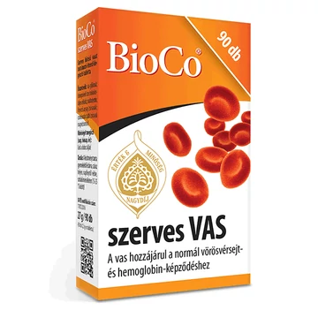 BioCo Szerves Vas tabletta (90x)