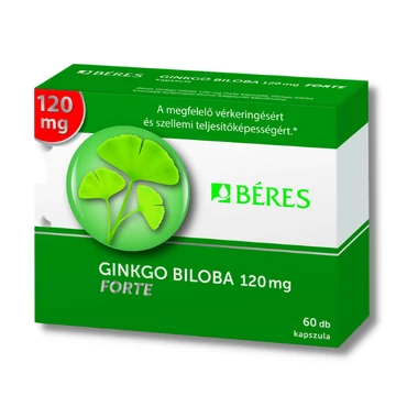 Béres Ginkgo Biloba 120 mg Forte kapszula 60x