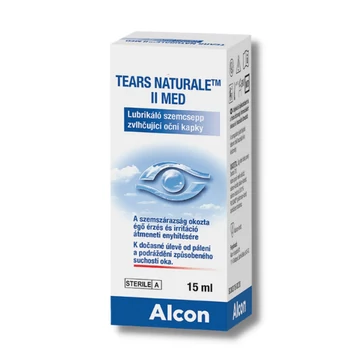 Tears Naturale II Med szemcsepp lubrikáló 15ml