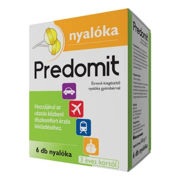 Predomit Kids nyalóka gyömbérrel gyermekeknek 6x