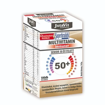 JutaVit Multivitamin Senior 50+ tabletta 100x