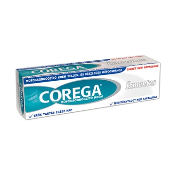 Corega műfogsorrögzítő krém ízmentes 40g