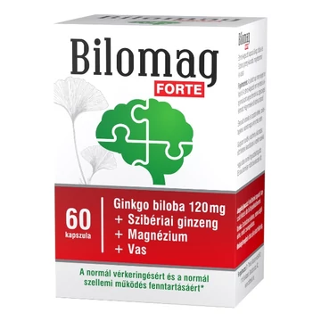 Bilomag FORTE Ginkgo 120mg kapszula 60x