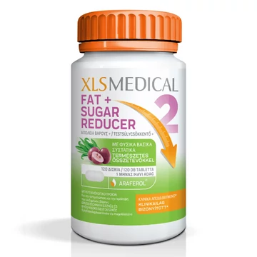 XLS Fat+Sugar reducer tabletta