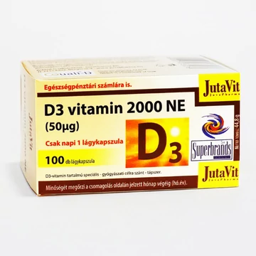 Jutavit D3-vitamin 2000NE kapszula 100x