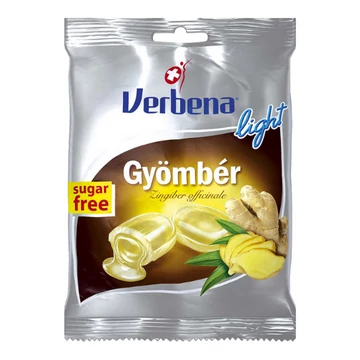 Verbena keménycukor gyömbér cukormentes 60g