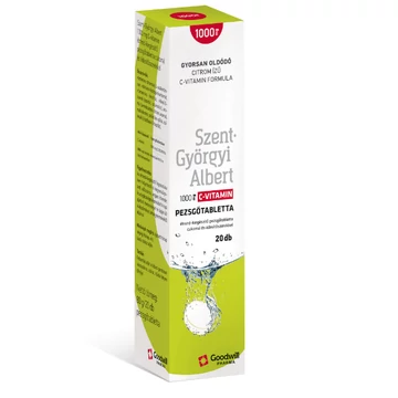 Szent-Györgyi Albert C-vitamin 1000 mg pezsgőtable 20x