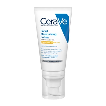 Cerave hidratáló arckrém nappali SPF50 52ml