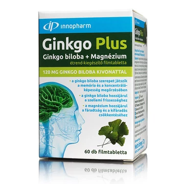 VitaPlus Ginkgo Plus Mg 120mg filmtabletta (60x)