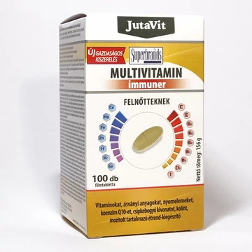 Jutavit Multivitamin Immuner felnőtteknek filmtabletta 100x
