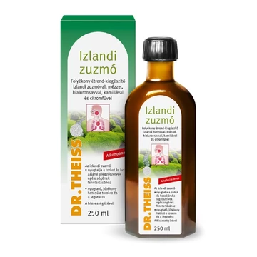 Dr. Theiss Izlandi zuzmó Folyékony étrend-kiegészítő 250ml