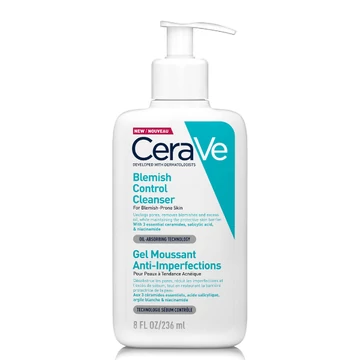 CeraVe Pattanások elleni tisztító gél 236ml