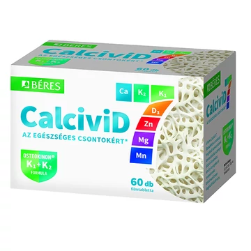 Béres CalciviD7 filmtabletta 60x