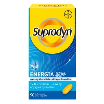 Supradyn Energia 50+ filmtabletta 90x