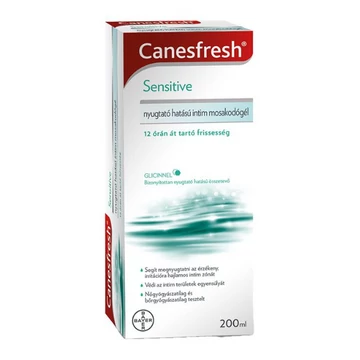 CanesFresh Sensitive nyugtató hatású intim mosakodógél 200ml