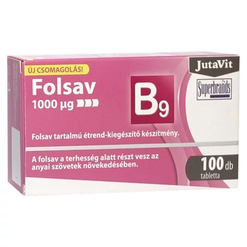 JutaVit Folsav 1000 mcg tabletta 100x
