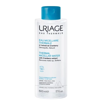 Uriage Termál micellás arctisztító normál/száraz bőrre 500ml