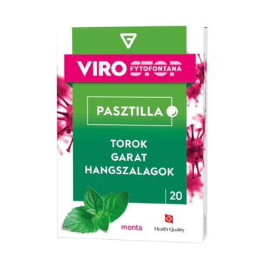 Virostop Fytofontana pasztilla menta 20x