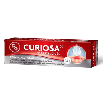 Curiosa sebkezelő gél 15g
