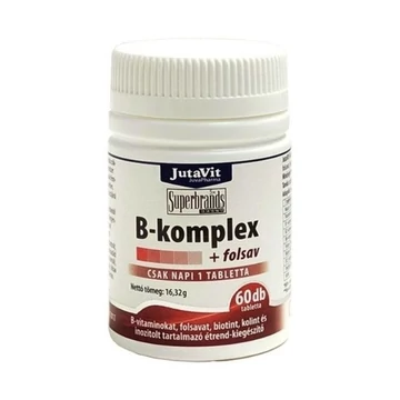 JutaVit B-komplex+folsav tabletta 60x