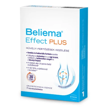 Beliema Effect Plus hüvelytabletta 7x