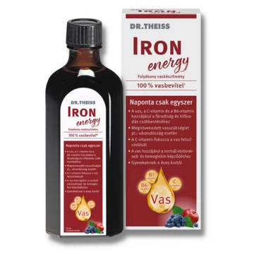 Dr.Theiss Iron Energy vaskészítmény 250ml