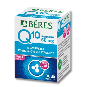 Béres Koenzim Q10 60mg étrendkieg. tabletta 30x