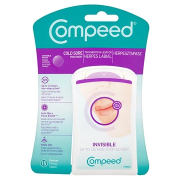 COMPEED® Invisible Herpesztapasz 15x