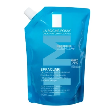 La Roche-Posay Effaclar habzó arctisztító gél UTÁNTÖLTŐ 400ml