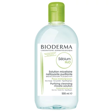 Bioderma Sébium H2O arc- és sminklemosó 500ml
