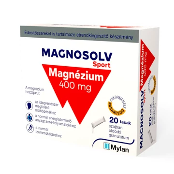 Magnosolv Sport 400 mg granulátum 20x