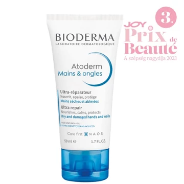 Bioderma Atoderm kéz -és körömápoló krém száraz érzékeny bőrre 50ml