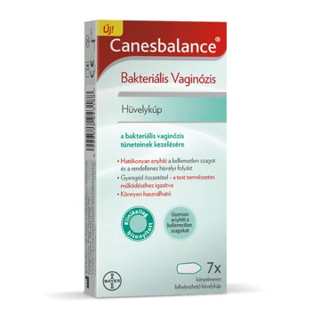 Canesbalance bakteriális vaginózis hüvelykúp 7x