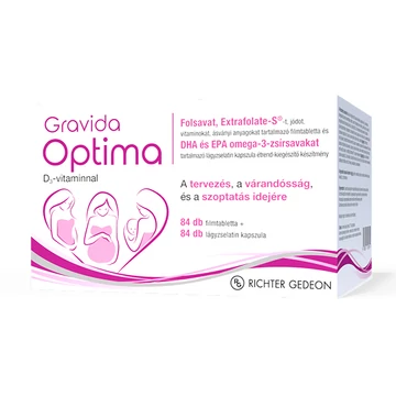 Gravida Optima filmtabletta+kapszula 2x84