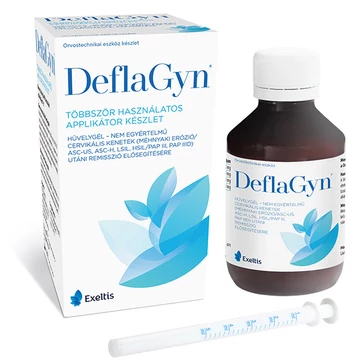 Deflagyn hüvelygél +2 applikátor 150ml +2applikátor