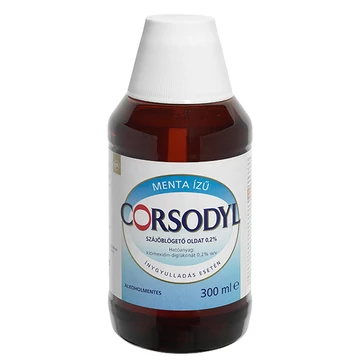 Corsodyl alkoholmentes szájvíz 300ml