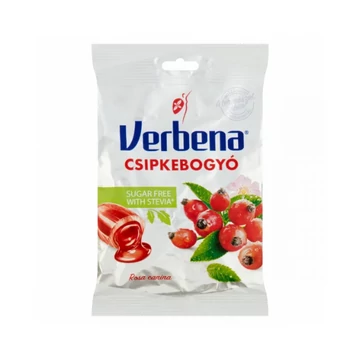Verbena cukorka cukormentes csipkebogyó 60g