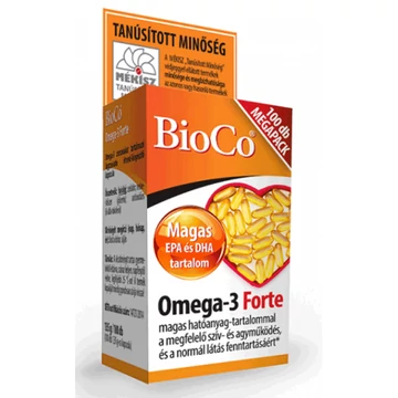 BioCo Omega-3 forte kapszula (100x)