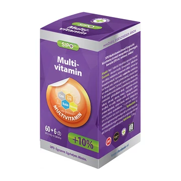 SIPO Multivitamin tabletta 66x