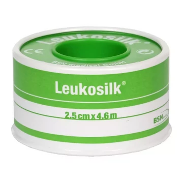 Leukosilk ragtapasz 4,6mx25cm (1x)