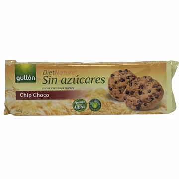 Gullon chip choco cukormentes keksz 150g