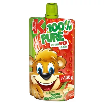 Kubu gyümölcspüré eper 100g