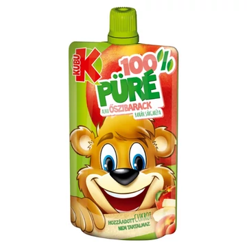 Kubu gyümölcspüré őszibarack 100g
