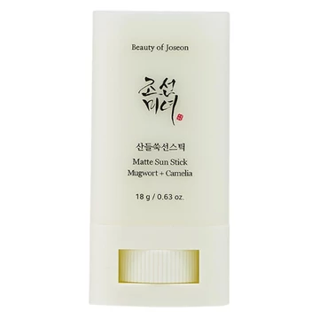 Beauty of Joseon - Matte Sun Stick Mugwort + Camelia SPF50 - Mattító Fényvédő Stift 18g
