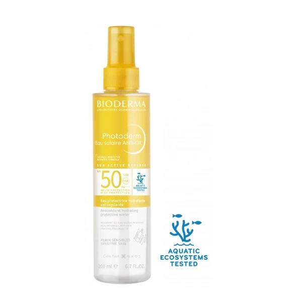 BIODERMA Photoderm Eau Solaire ANTI-OX SPF50 200ml