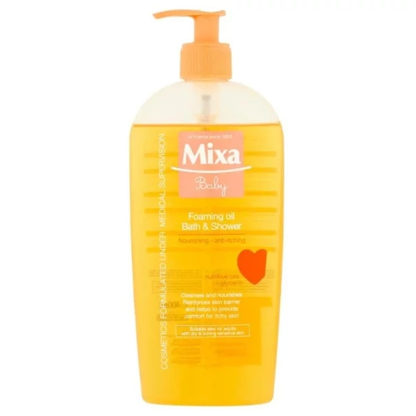 Mixa habzó babaolaj fürdetéshez pumpás 400ml