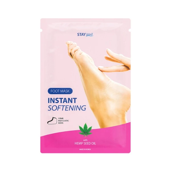STAY Well Instant Softening Hemp Seed lábmaszk