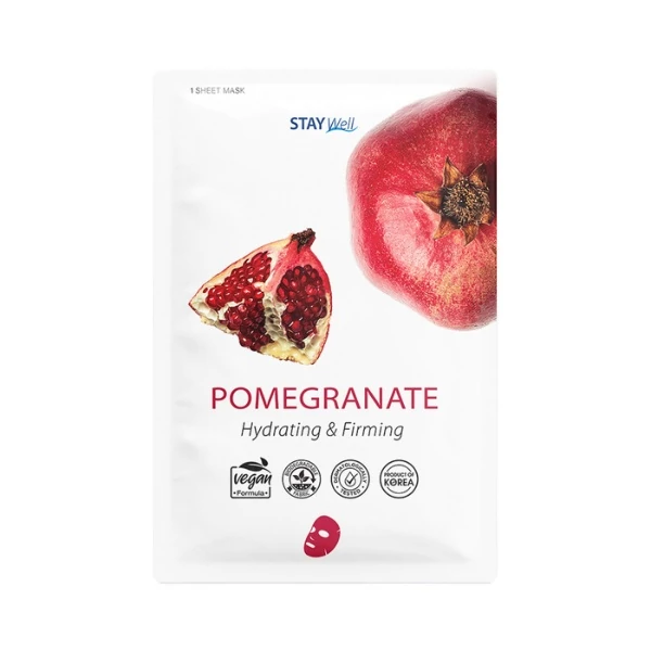 STAY Well Vegan gránátalmás fátyol arcmaszk