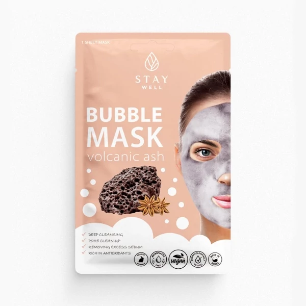 STAY Well Deep Cleansing Bubble Mask Volcanic